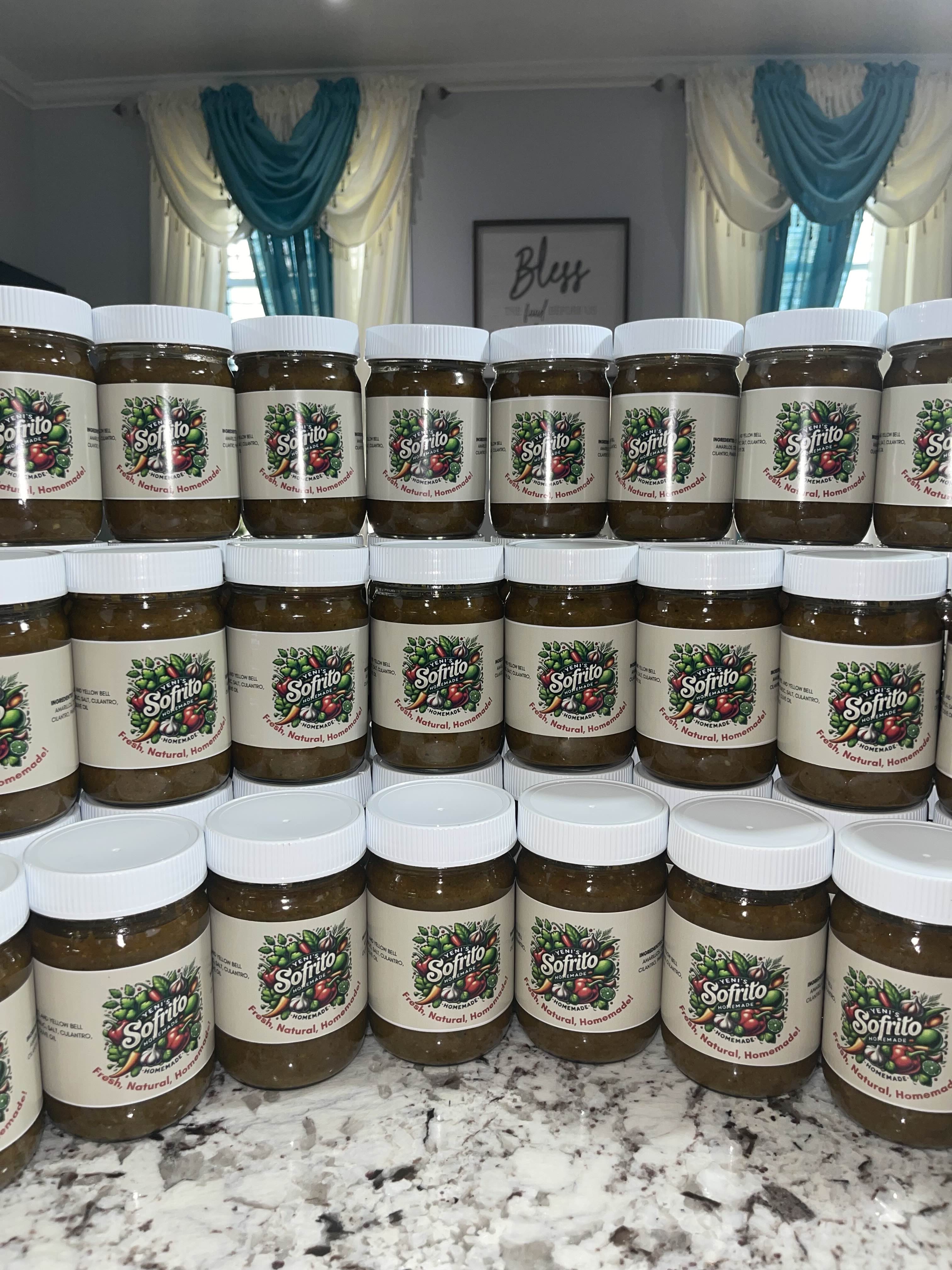 Yeni's Sofrito Jars - Fresh, Natural, Homemade